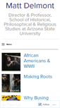 Mobile Screenshot of mattdelmont.com
